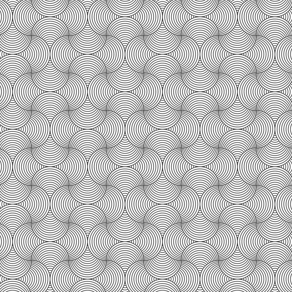 Underglaze Transfer - Pattern, Line circle