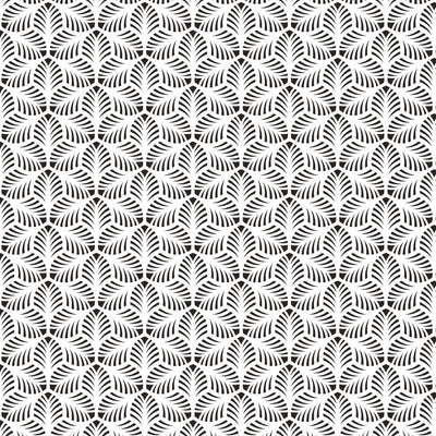 Underglaze Transfer - Pattern, Palm  Leaves