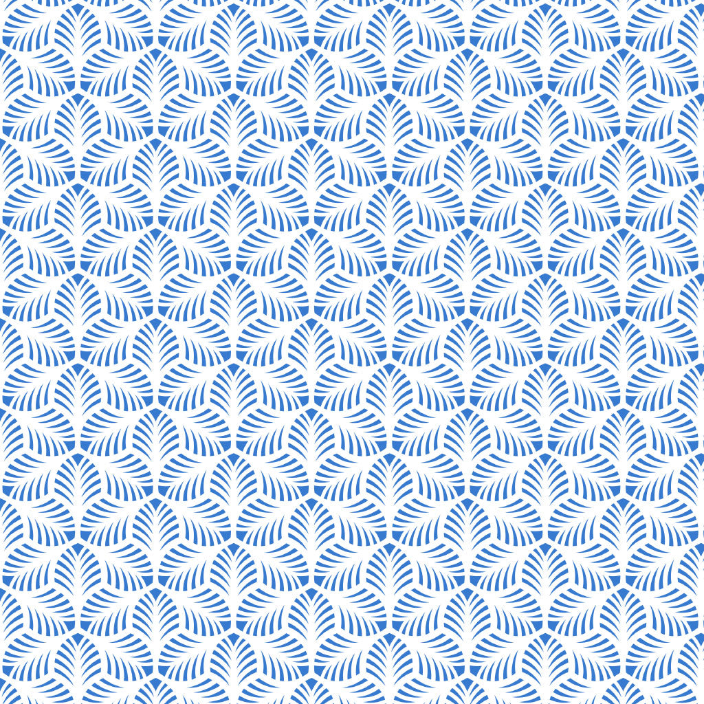 Underglaze Transfer - Pattern, Palm  Leaves