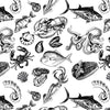 Underglaze Transfer - Ocean, Shellfish