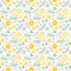 Underglaze Transfer - Yellow Flower