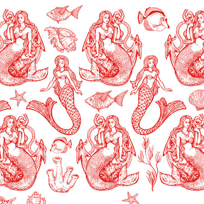 Underglaze Transfer - Mermaid