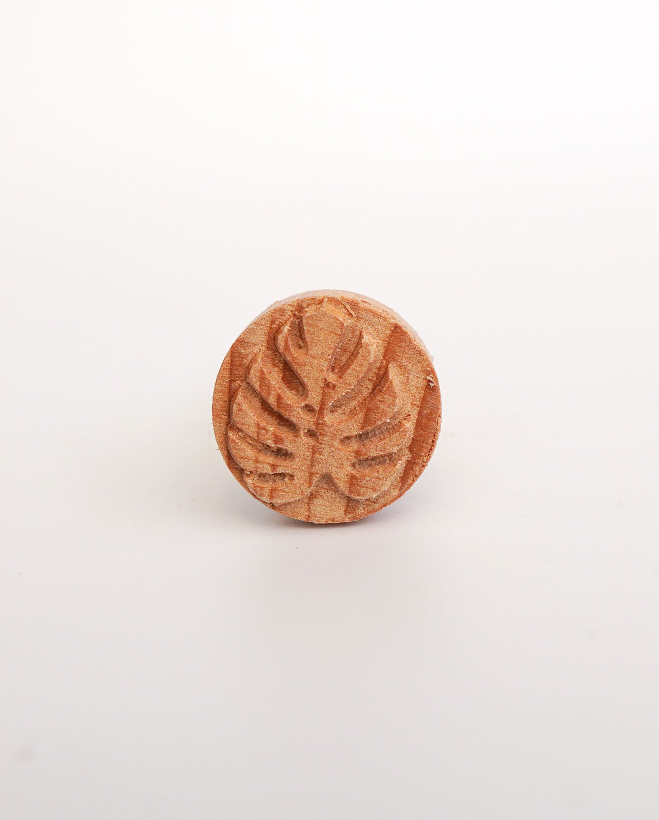 Clay Stamp - Monstera Leaf