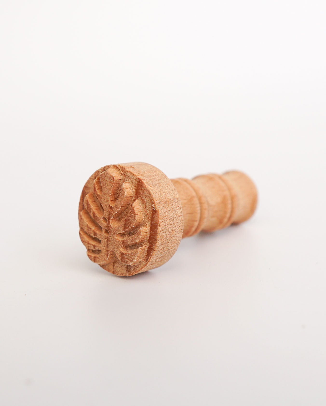 Clay Stamp - Monstera Leaf