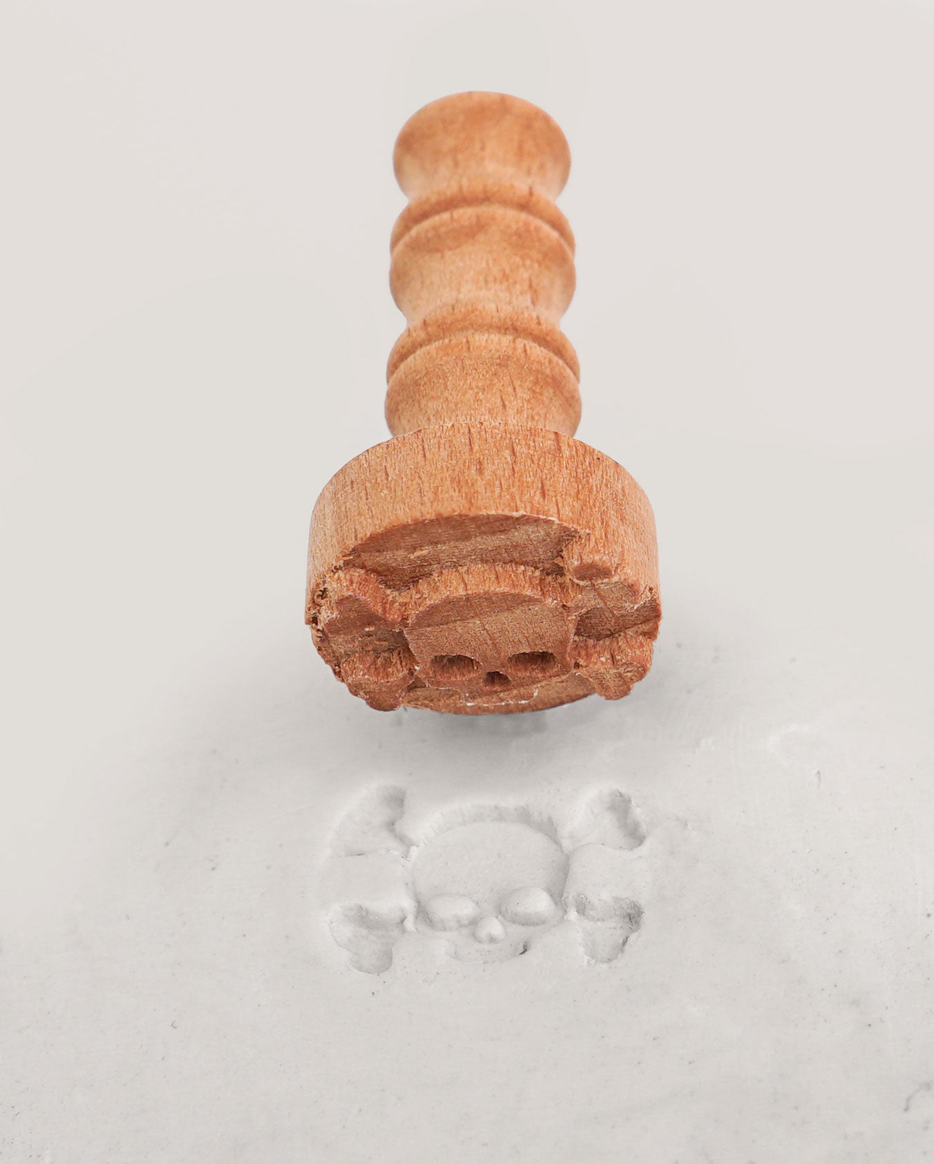 Clay Stamp - Skull