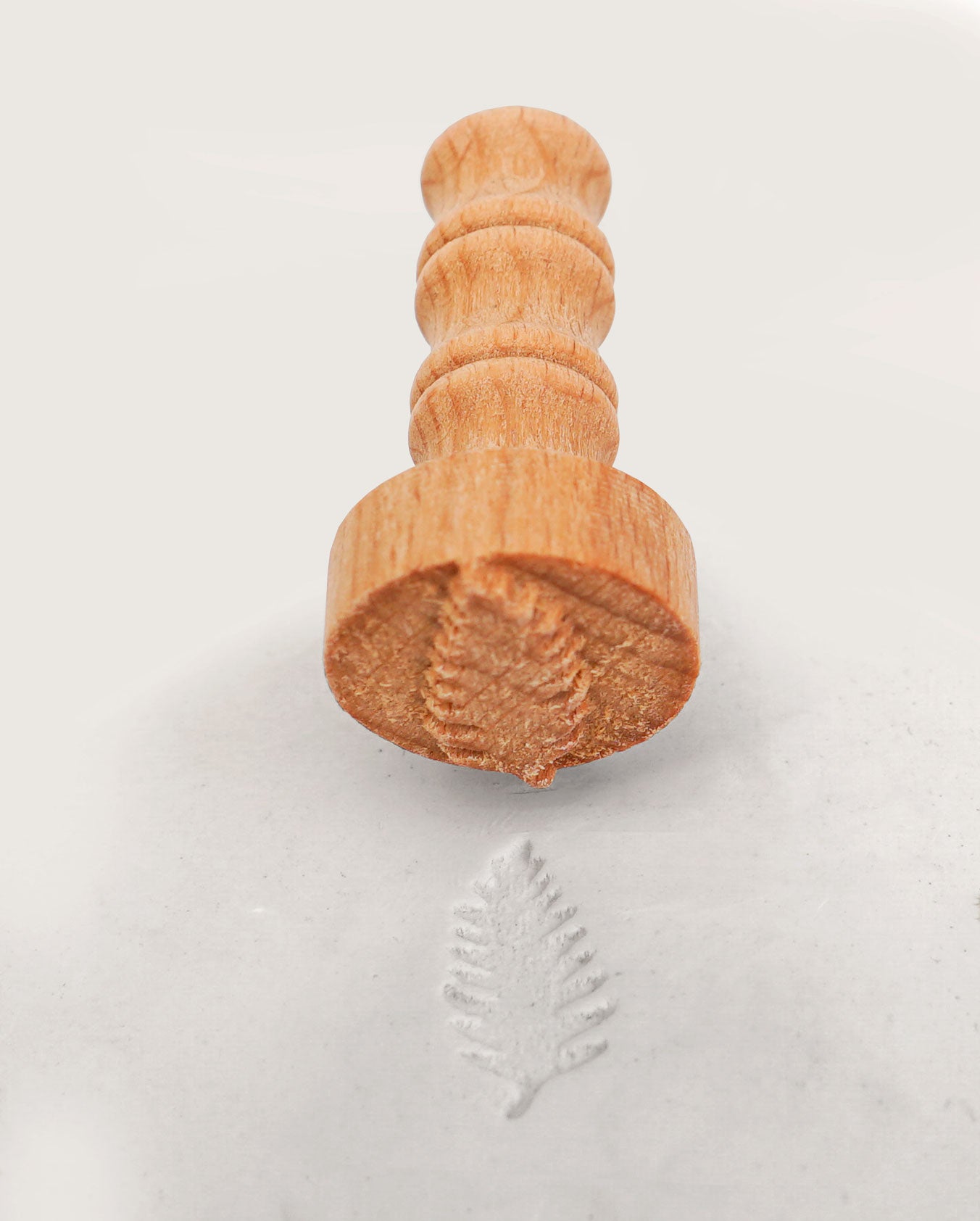 Clay Stamp - Tropical Leaf