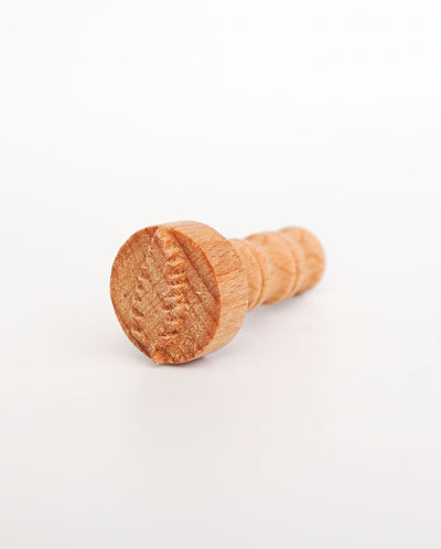 Clay Stamp - Tropical Leaf