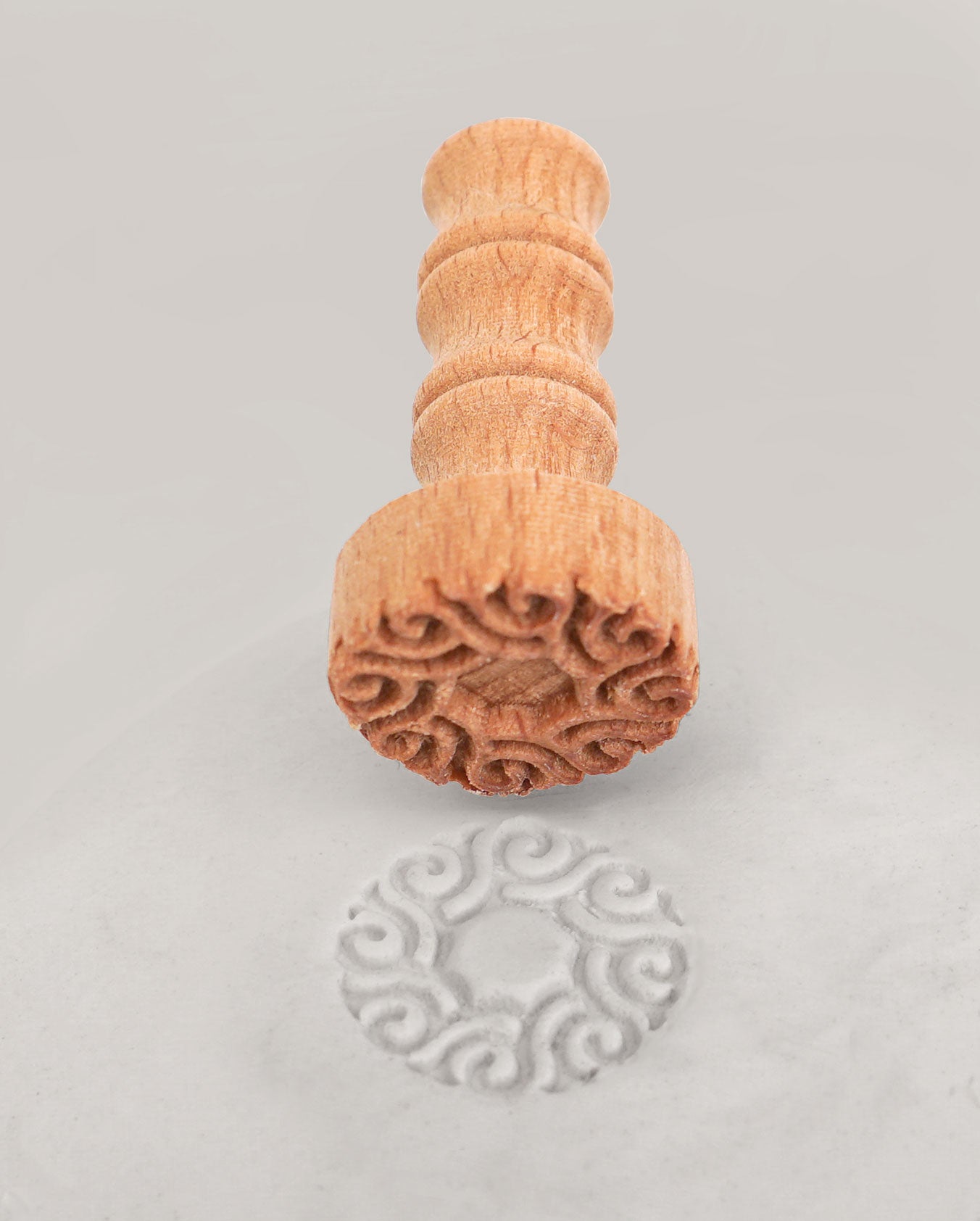 Clay Stamp - Wave
