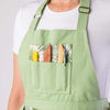 Split leg Pottery Apron - Palm Leaf