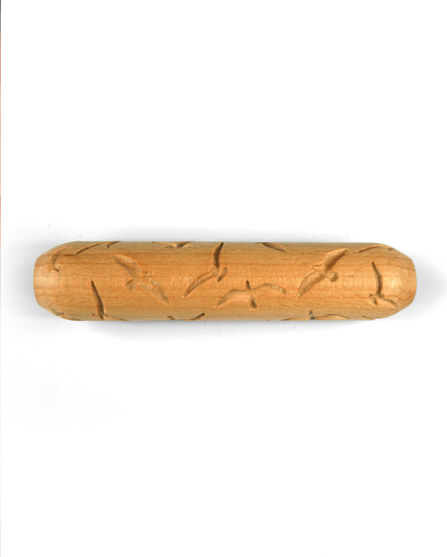Clay Texture Roller - Feathered Flock