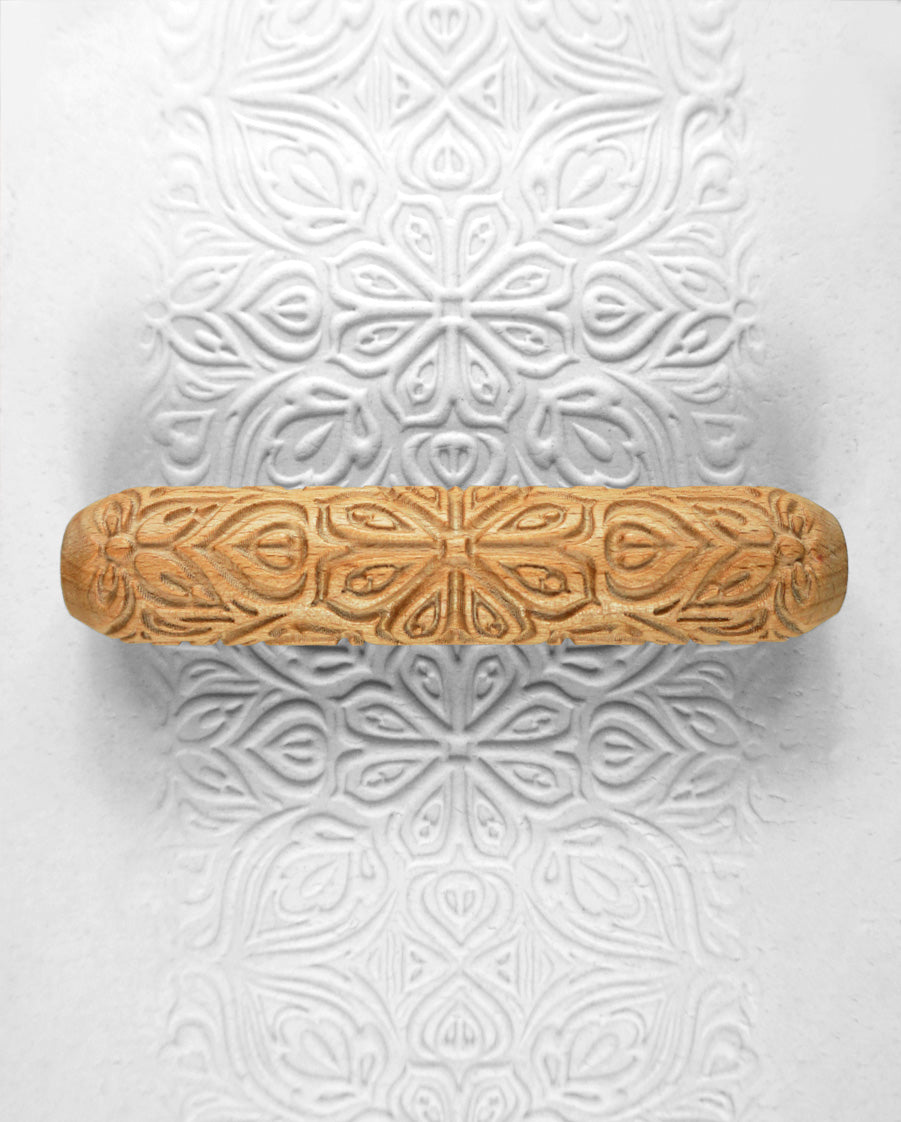 Clay Texture Roller - Mandela Petal