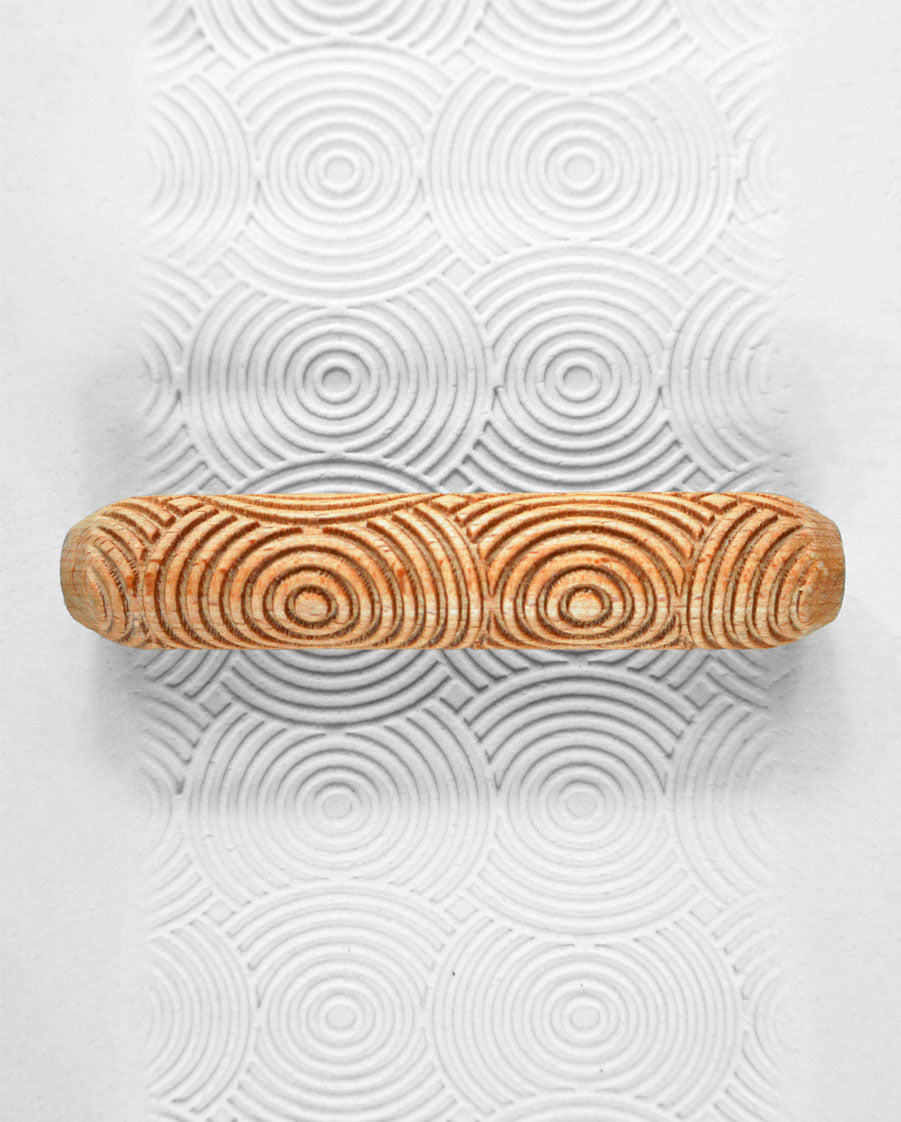 Clay Texture Roller - Moon Ripples