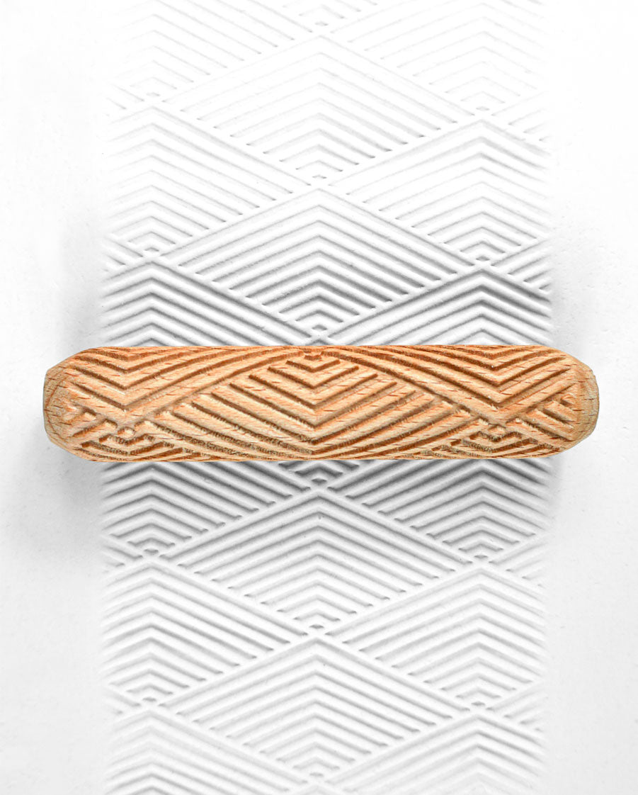 Clay Texture Roller - Mountain Peaks