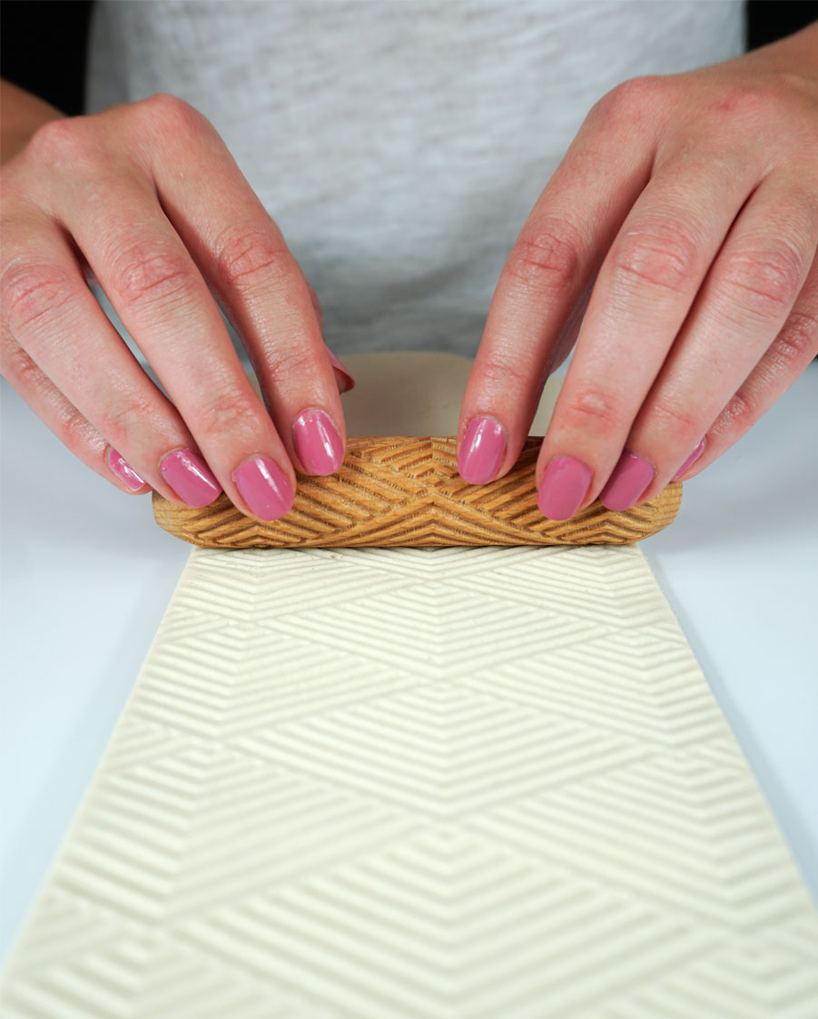 Clay Texture Roller - Mountain Peaks