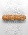 Clay Texture Roller, Clay Hand Roller - Ocean Ripple - Sanbao Studio