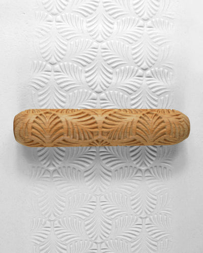 Clay Texture Roller - Palm Leaf