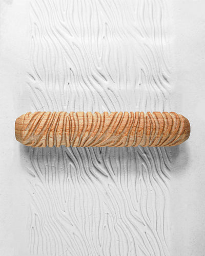 Clay Texture Roller - Moon Ripples - Sanbao Studio - ChinaClayArt