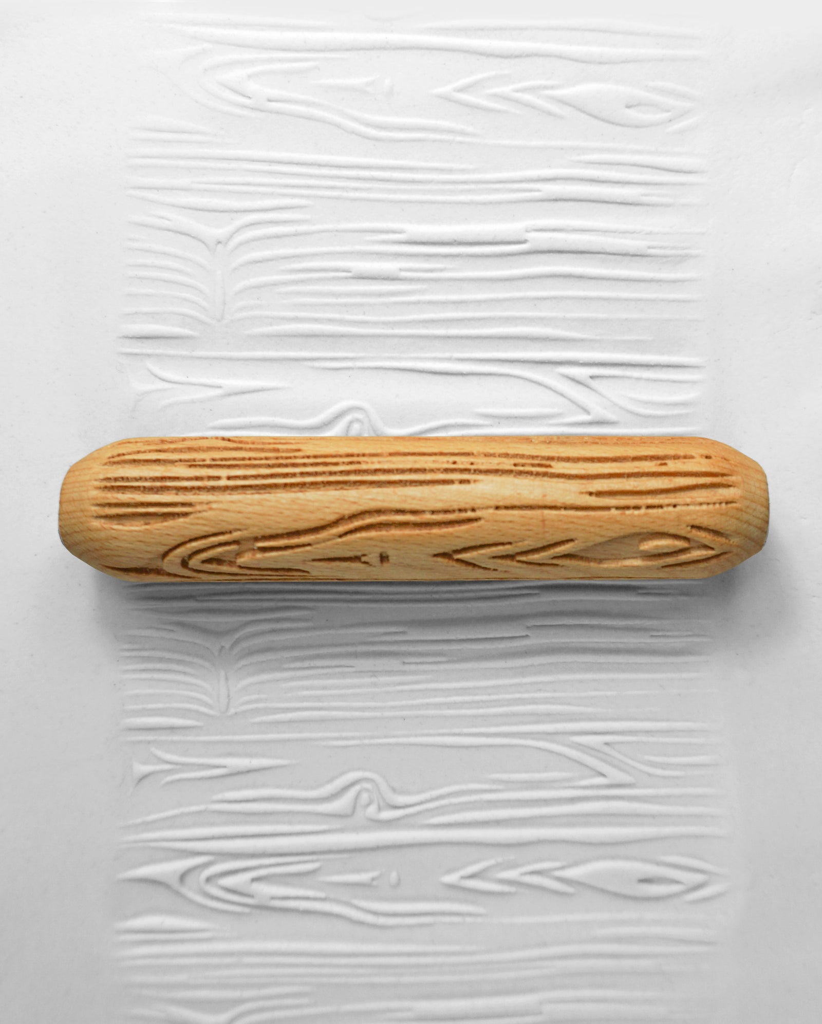 Clay Texture Roller - Tree Bark