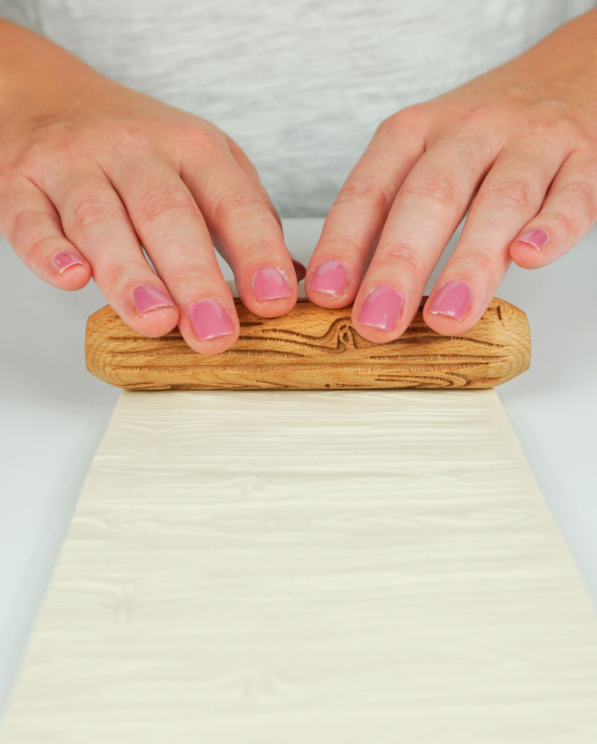 Clay Texture Roller - Tree Bark