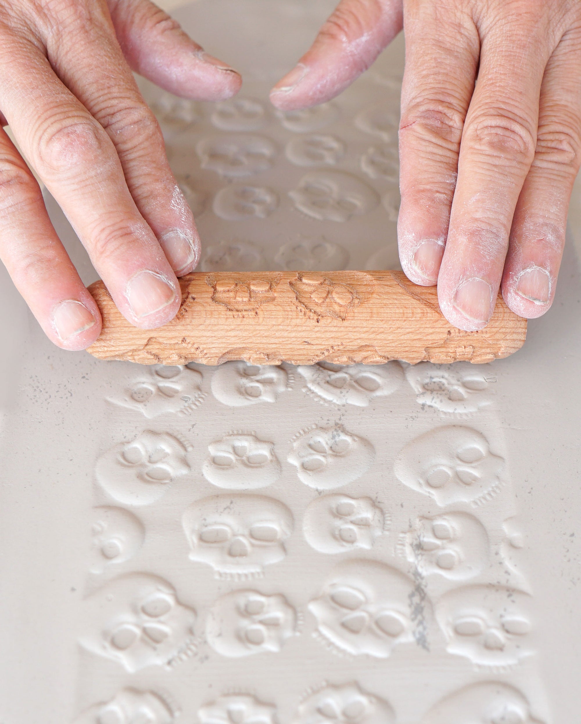 Clay Texture Roller, Clay Hand Roller - Ocean Ripple - Sanbao Studio -  ChinaClayArt