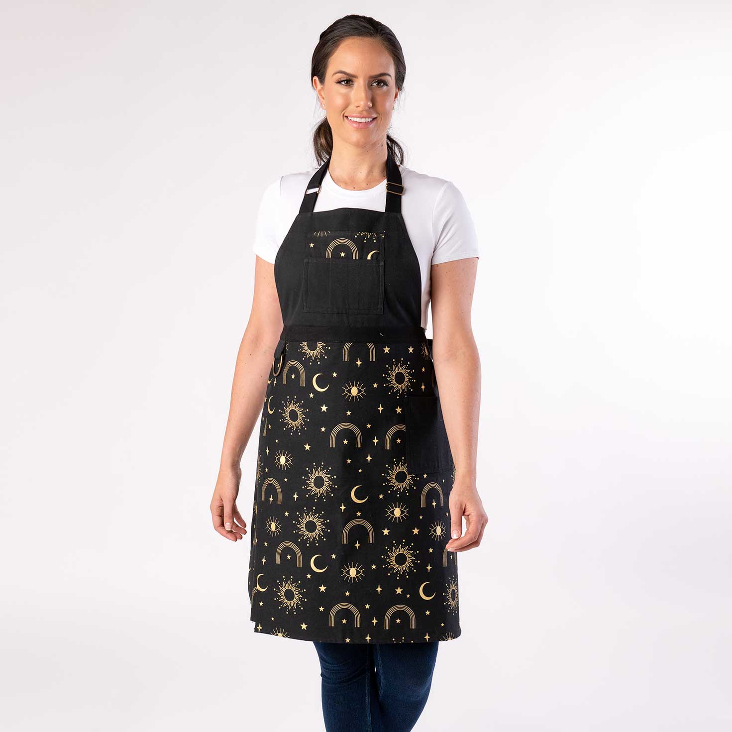 Split leg Pottery Apron - Star Dust