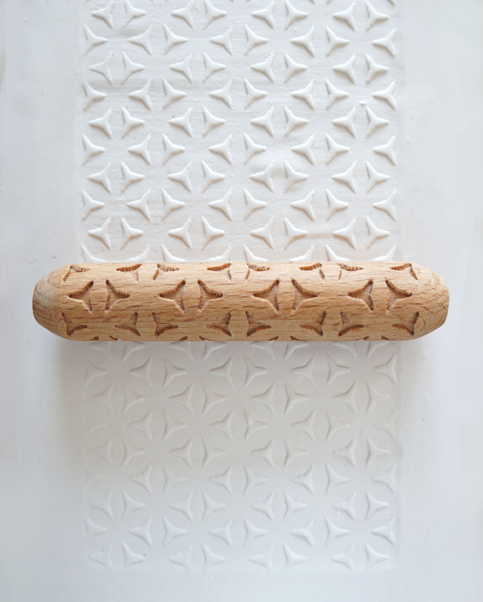 Texture Roller - Tri Star - Sanbao Studio - ChinaClayArt