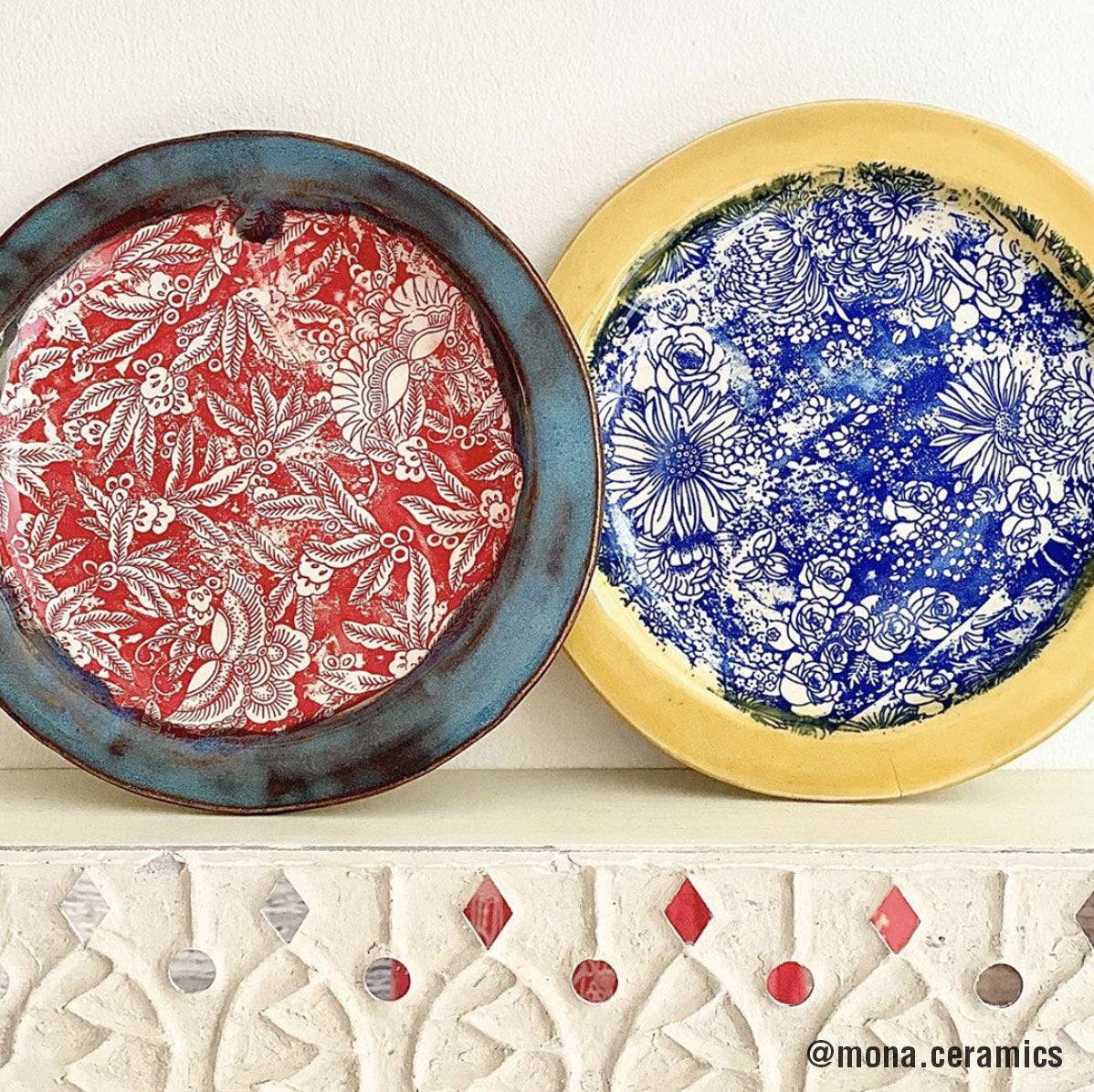 Underglaze Transfer - Flower 01