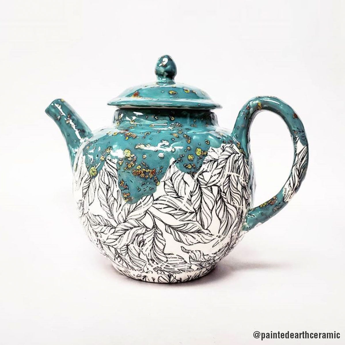 Underglaze Transfer, Ceramic Decal - Tropical Leaf | Sanbao