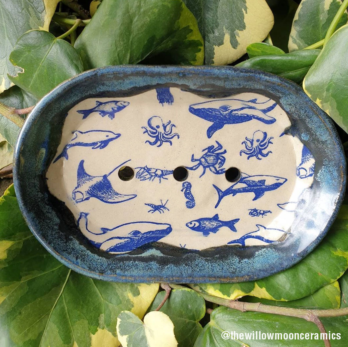 Underglaze Transfer - Ocean, Fish