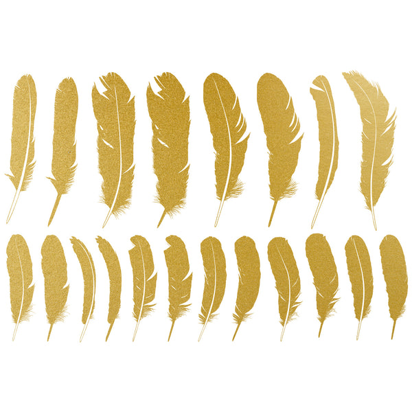 Gold - Feather 01