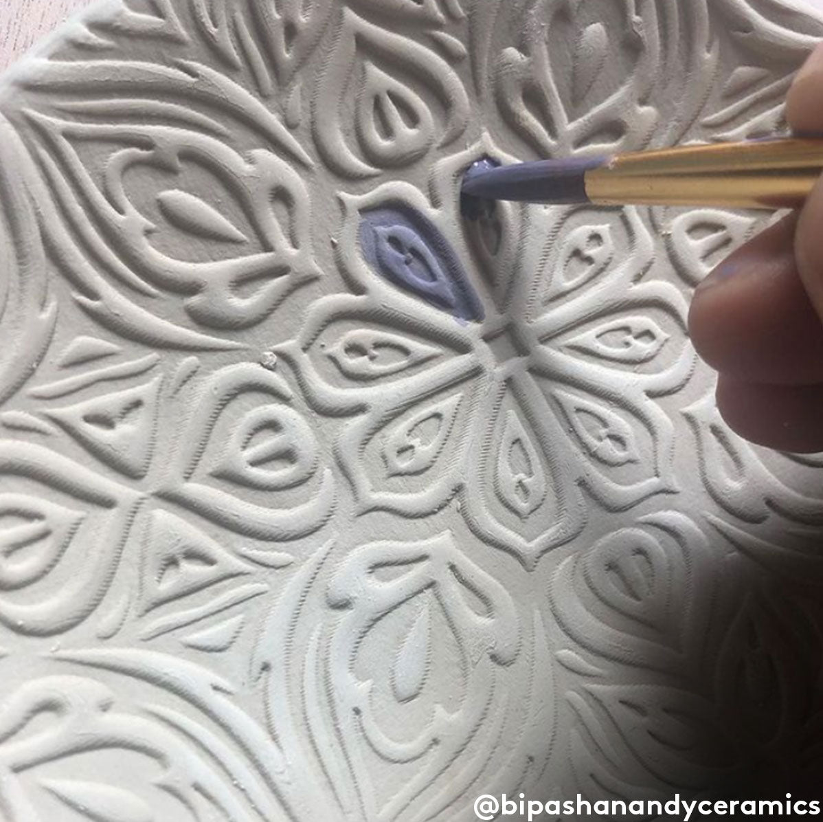 Clay Texture Roller - Floral Frenzy