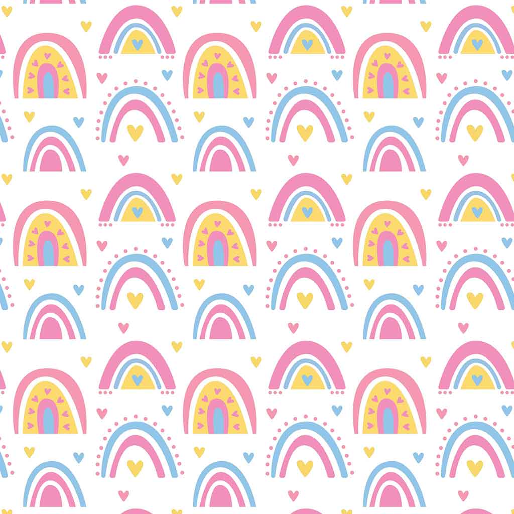 Underglaze Transfer - Rainbow