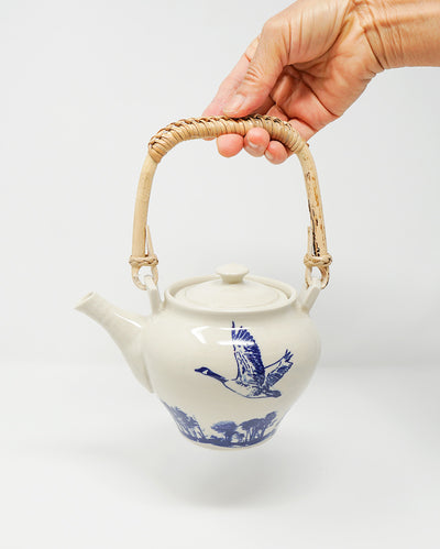 Bamboo Teapot Handle - Sanbao Studio - ChinaClayArt